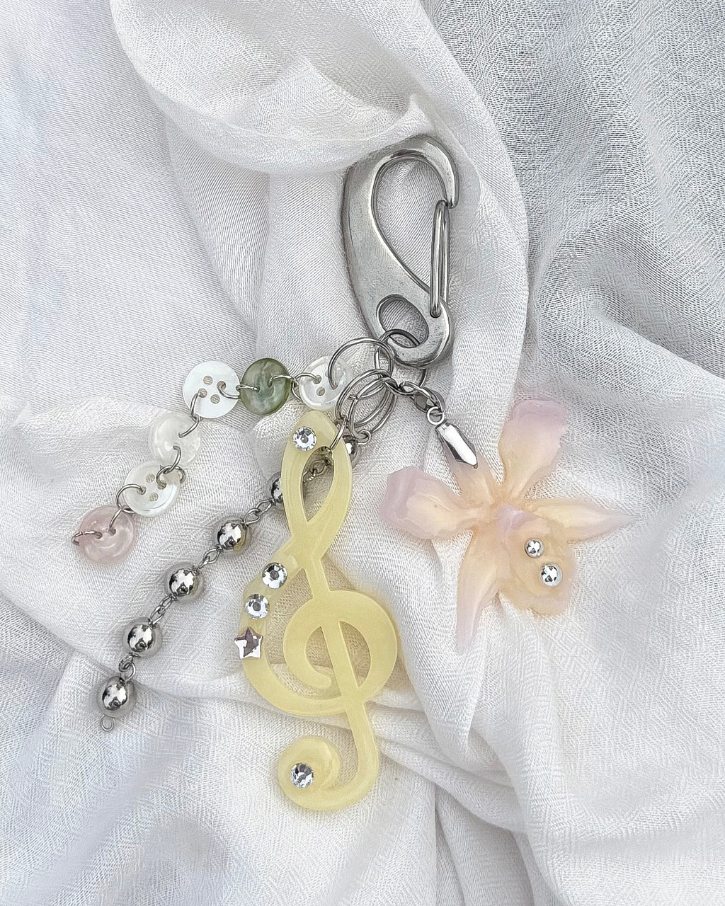 Music Note Keychain