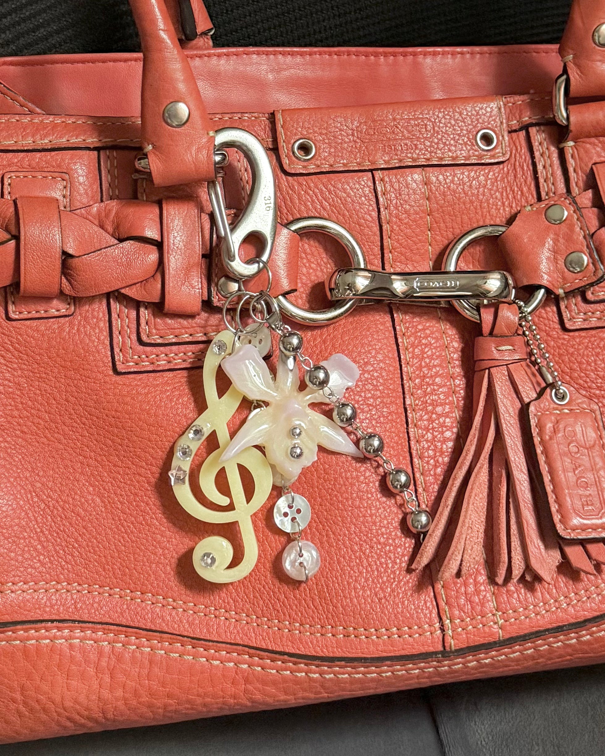 Music Note Keychain